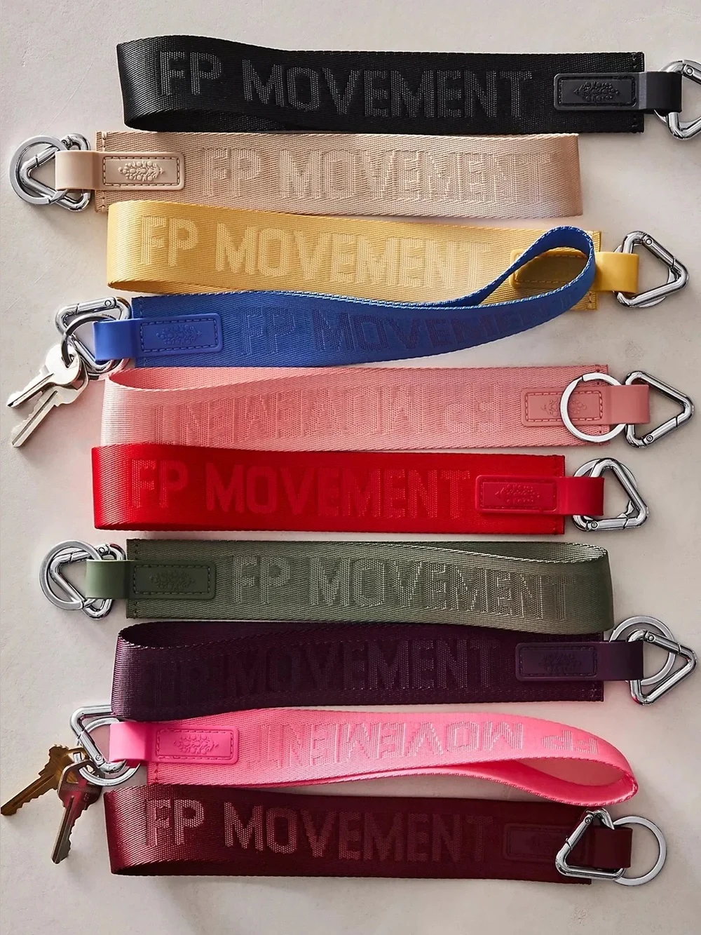 FP Movement There It Is Keychain🔥 Burgundy- New with tags🔥